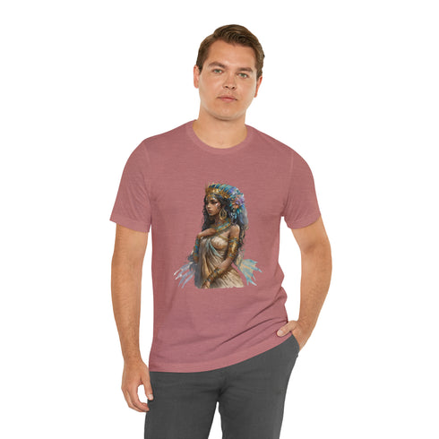 Ancient Egyptian Priestess - Short Sleeve Tee